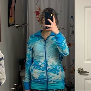 Lulu lemon reversible zip up